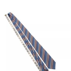 Kiton Tie (Baby Blue, Orange, White Color) Rugged Style
